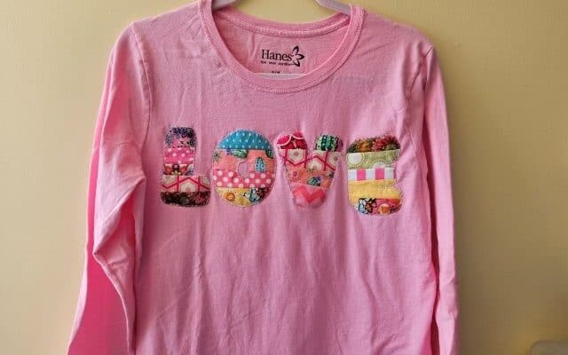 DIY Easy Applique Patchwork Letters – Sewing Tutorial
